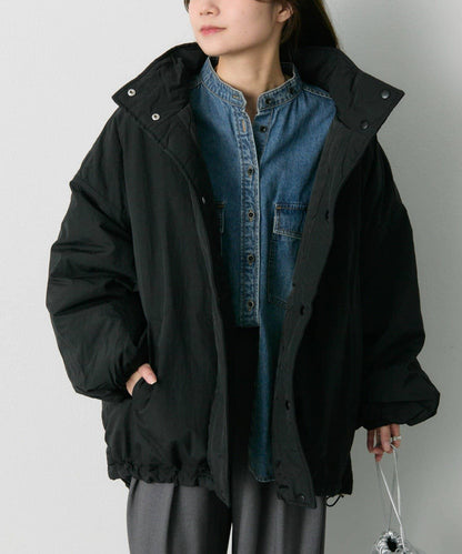 可雙面穿立領羽絨夾克