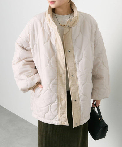 可雙面穿立領羽絨夾克