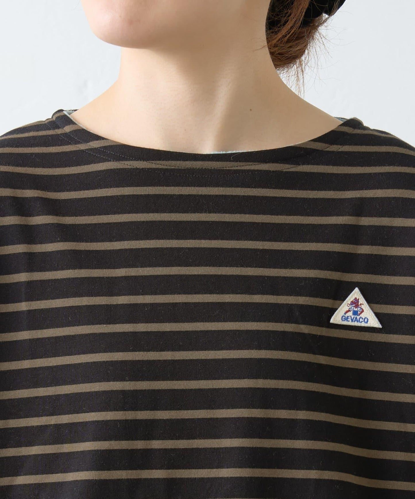 【GEVACO】內裡抓絨船領可雙面穿套頭衫