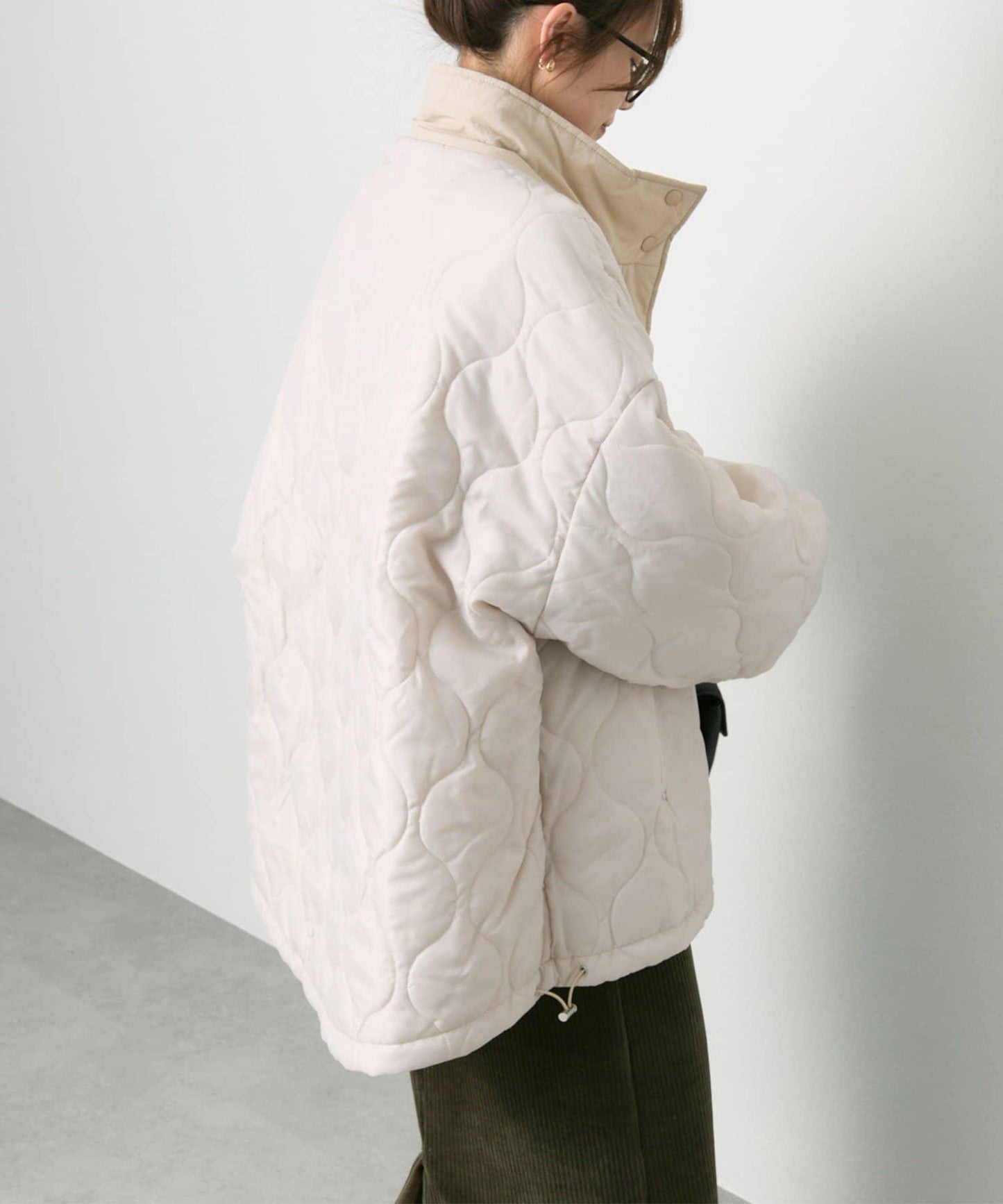 可雙面穿立領羽絨夾克