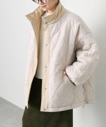 可雙面穿立領羽絨夾克