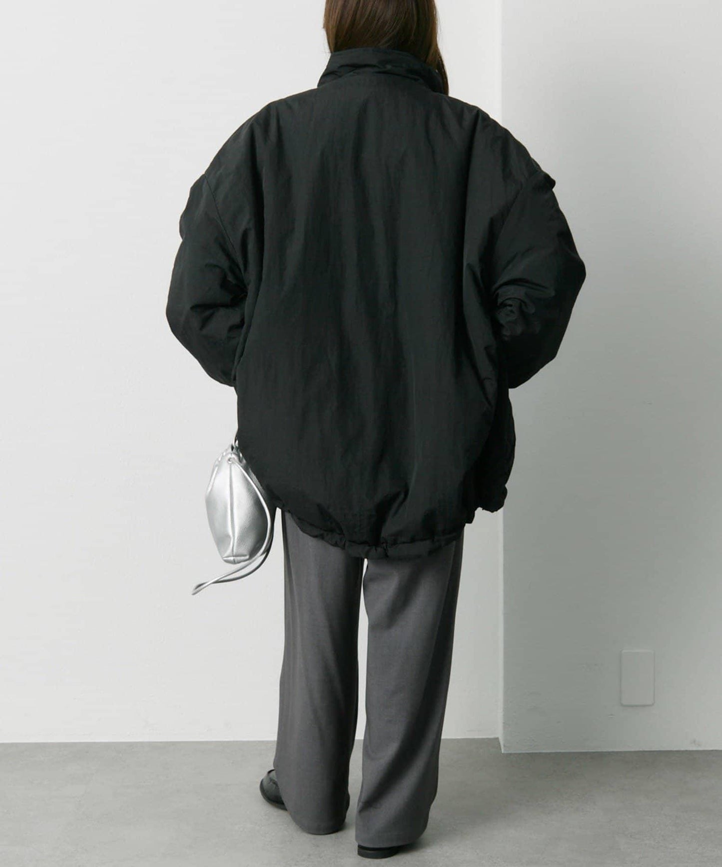 可雙面穿立領羽絨夾克