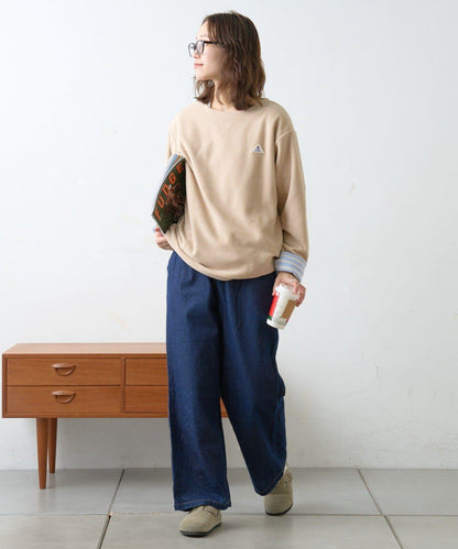 【GEVACO】內裡抓絨船領可雙面穿套頭衫