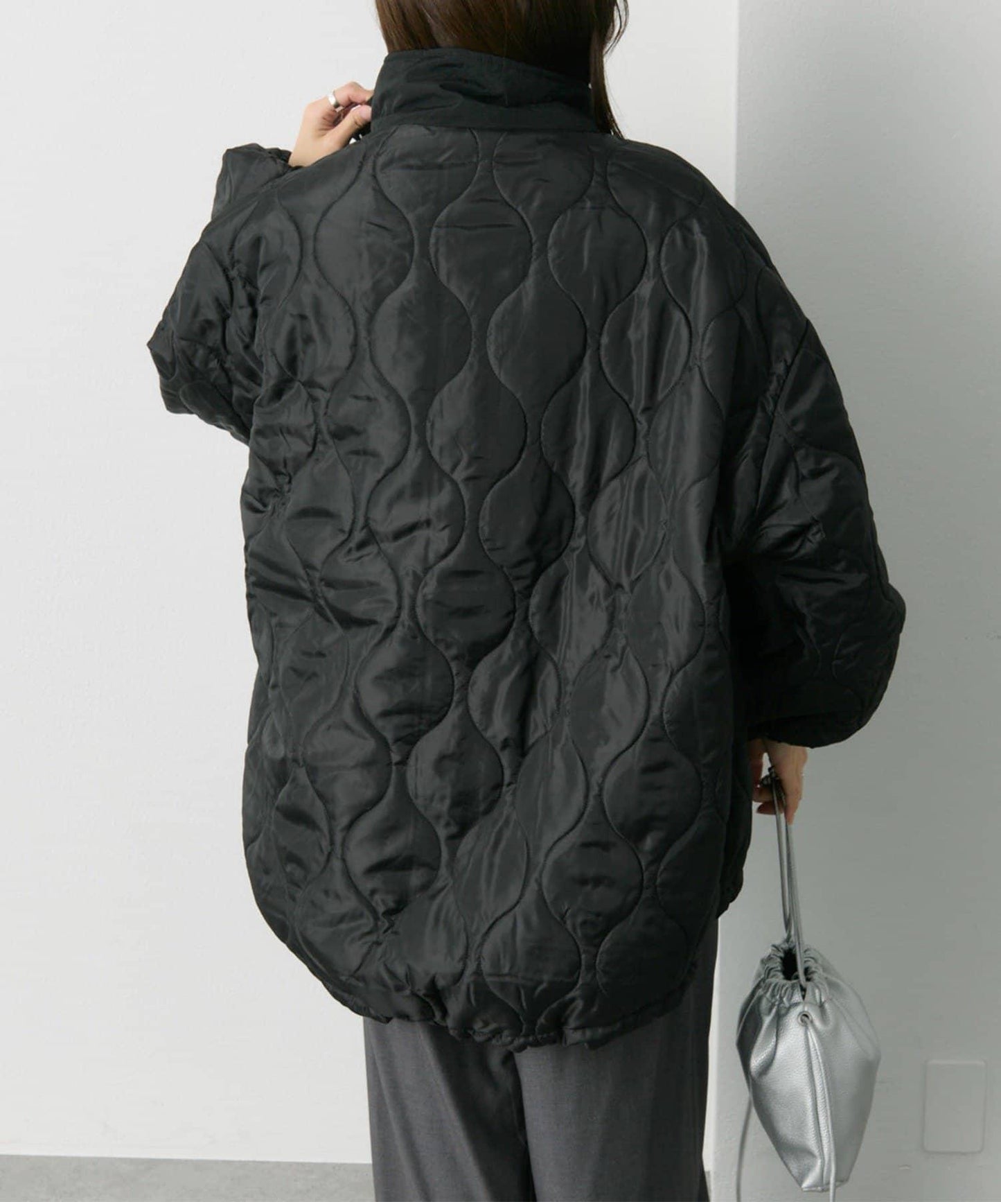 可雙面穿立領羽絨夾克