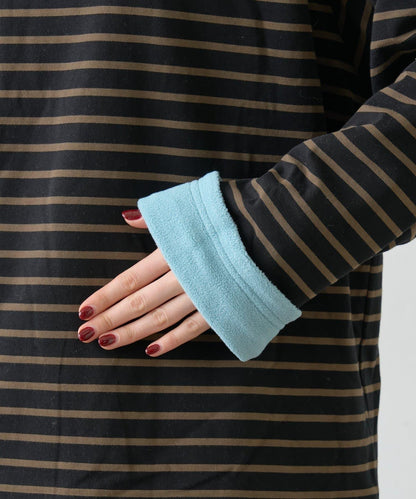 【GEVACO】內裡抓絨船領可雙面穿套頭衫