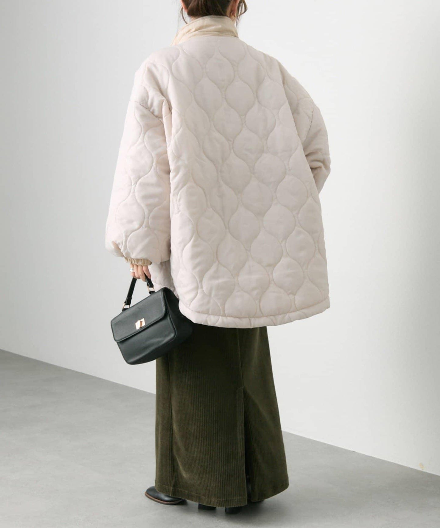 可雙面穿立領羽絨夾克