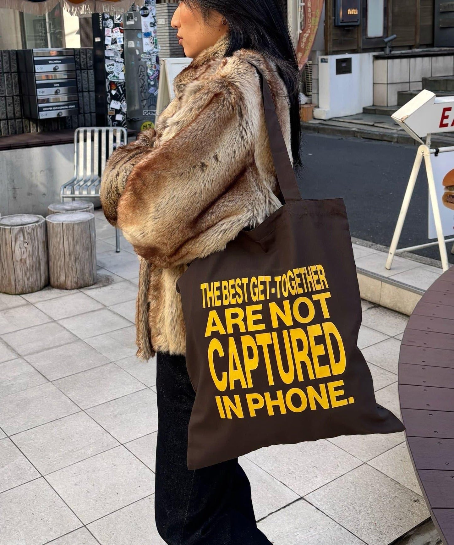 標語徽標托特包