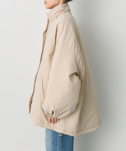 可雙面穿立領羽絨夾克