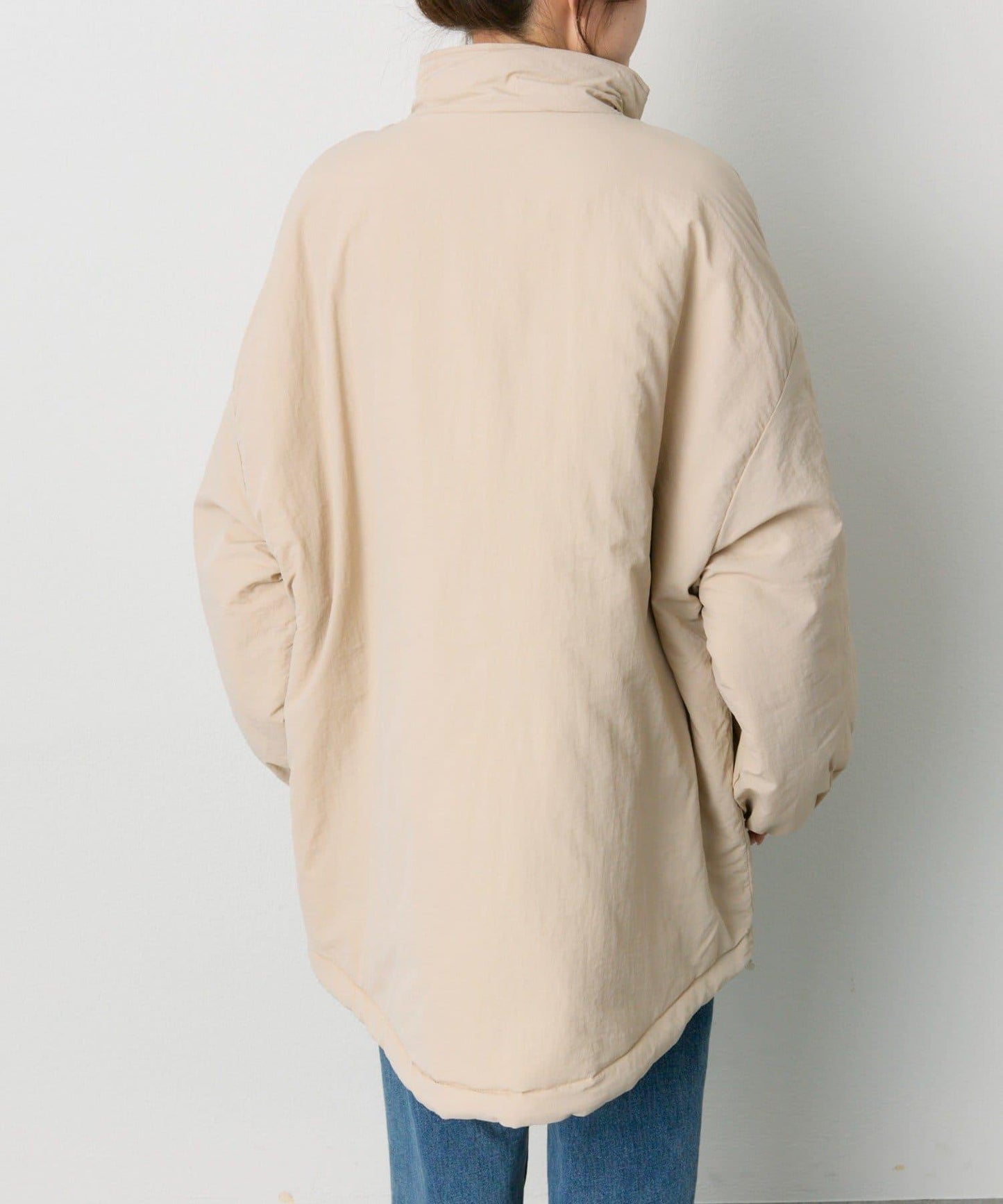 可雙面穿立領羽絨夾克