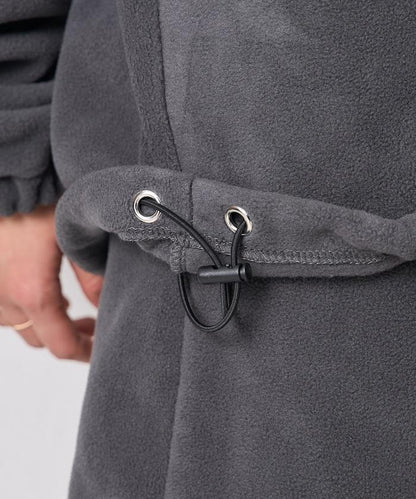 學院標誌抓絨按扣套頭衫＜可搭配成套＞