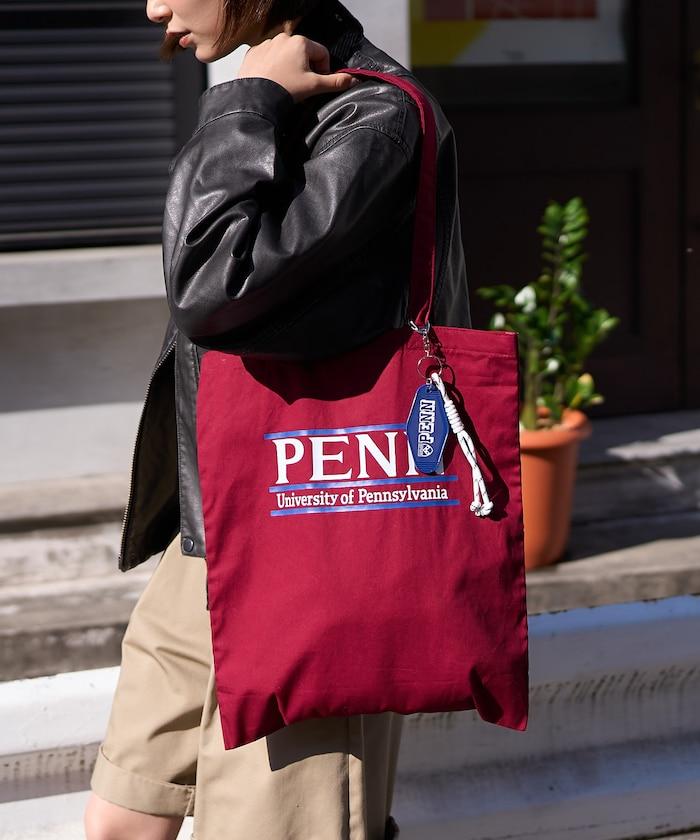 學院標誌鑰匙掛飾托特包/A4尺寸托特包