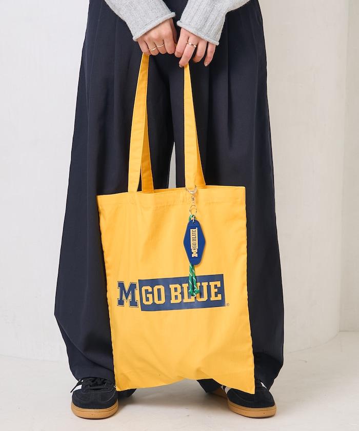 學院標誌鑰匙掛飾托特包/A4尺寸托特包