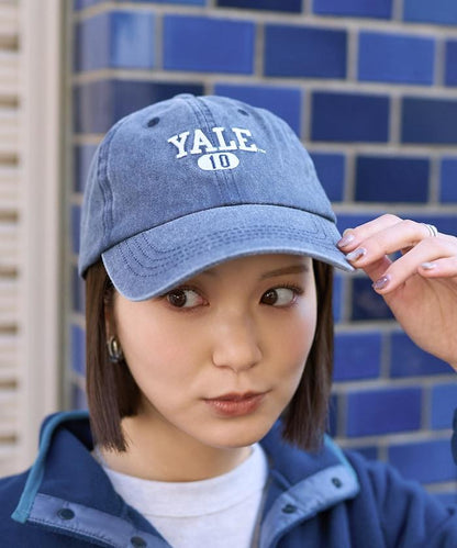 學院風標誌刺繡棒球帽