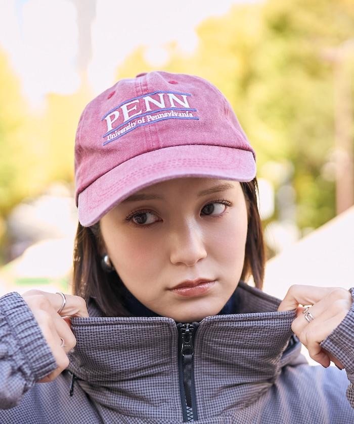 學院風標誌刺繡棒球帽