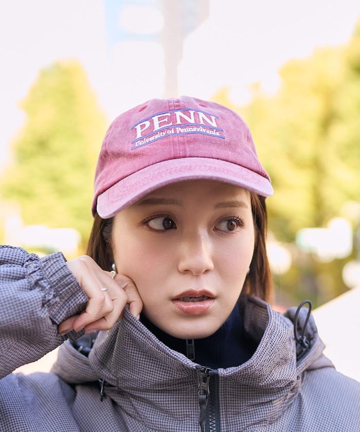 學院風標誌刺繡棒球帽