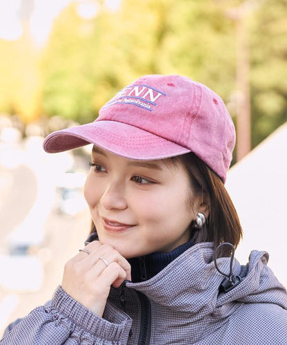 學院風標誌刺繡棒球帽