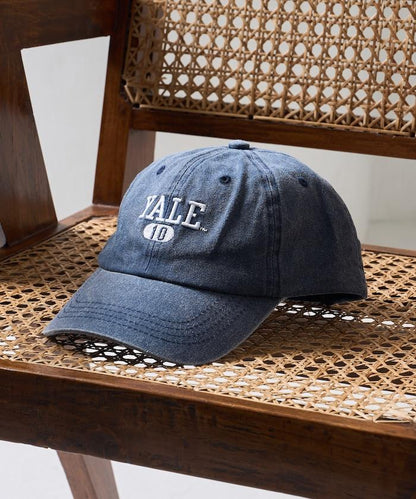 學院風標誌刺繡棒球帽