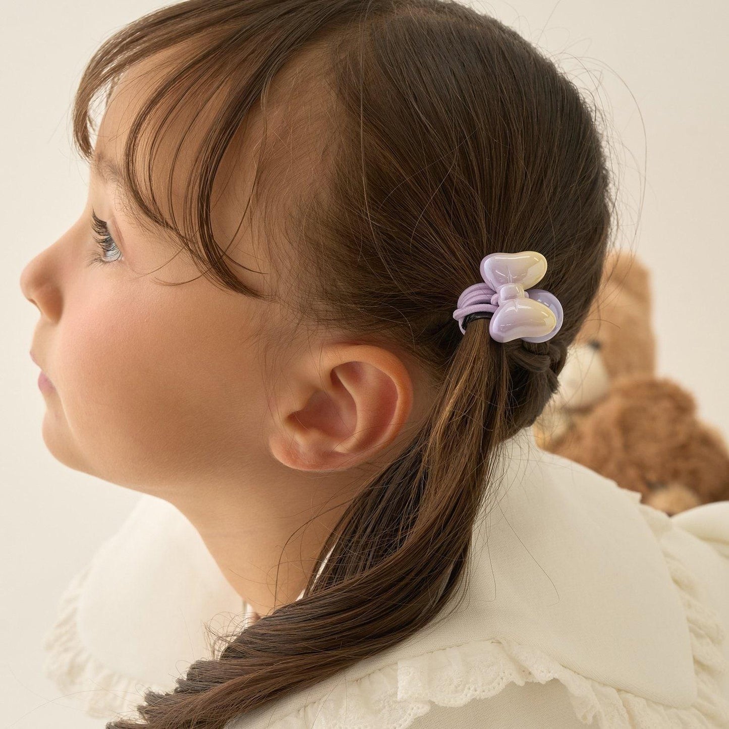 【Lycee mine 芭蕾系列】漸變色蝴蝶結髮繩2件套