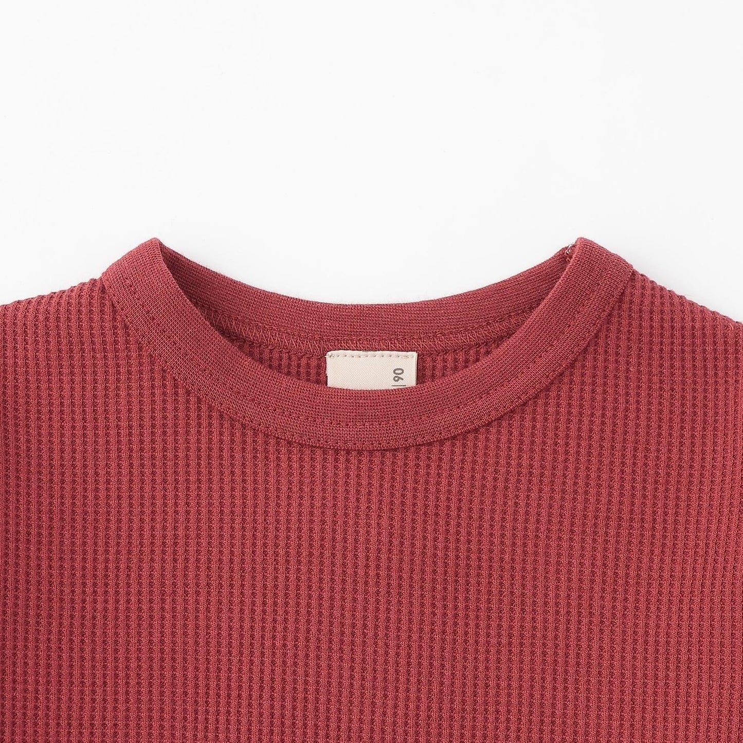 【GOODPRICE】華夫格長袖T恤