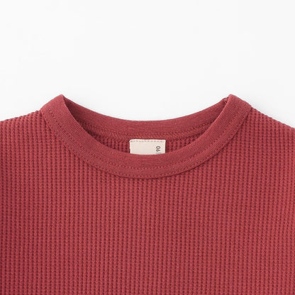 【GOODPRICE】華夫格長袖T恤