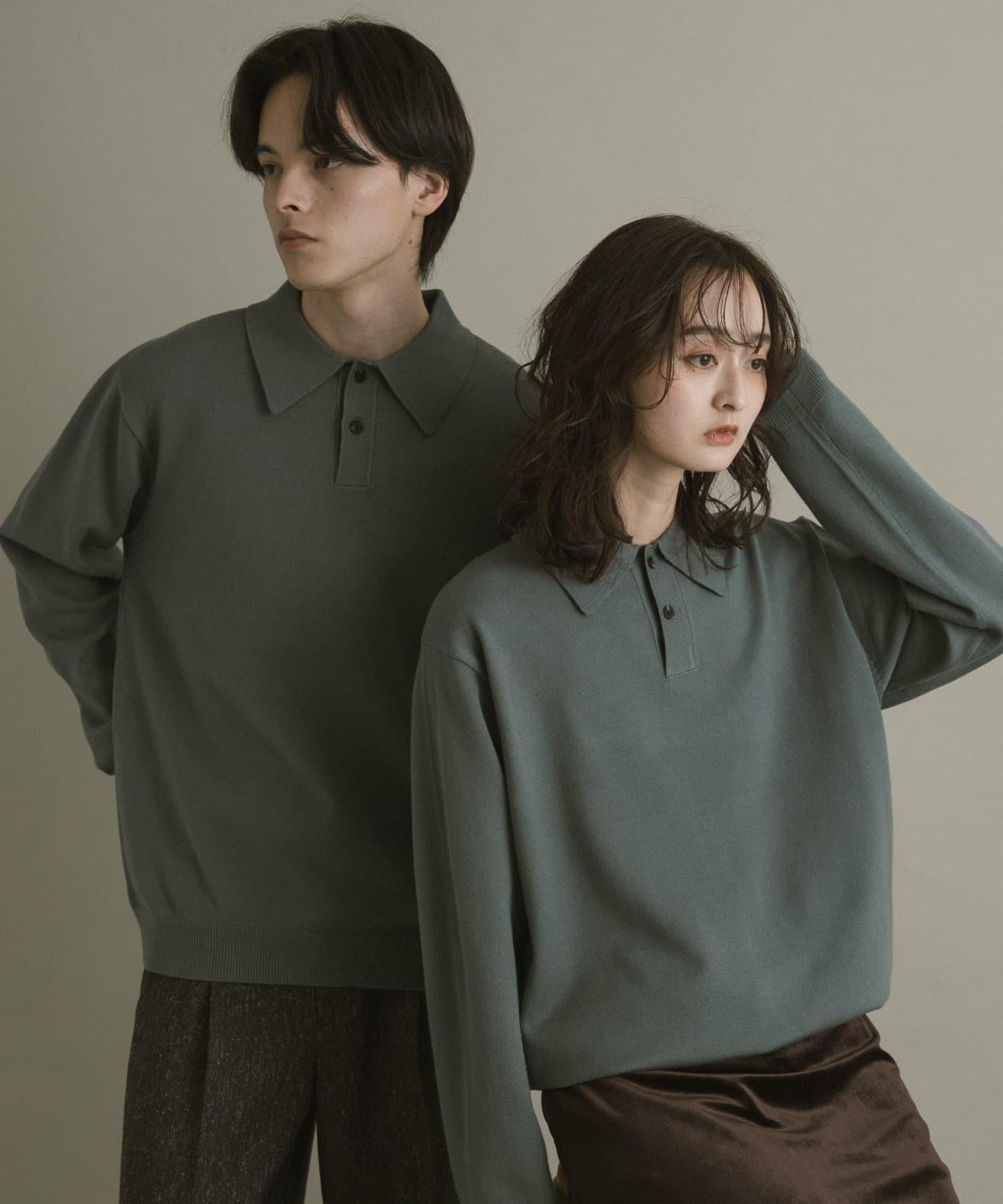 部分色 可水洗/防起球 彈力針織POLO衫