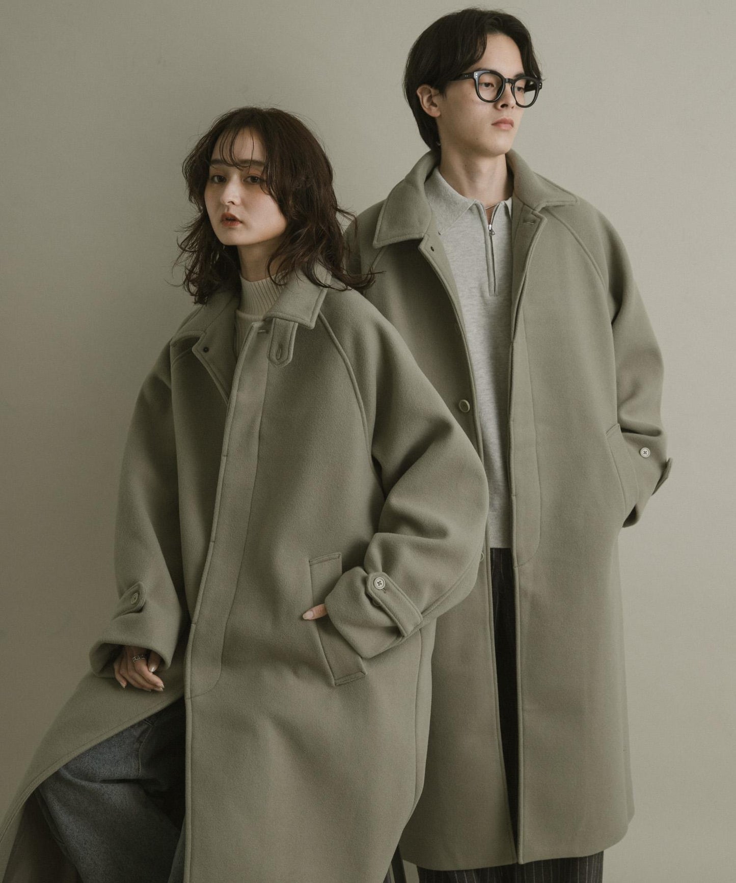 巴爾馬肯寬鬆大衣