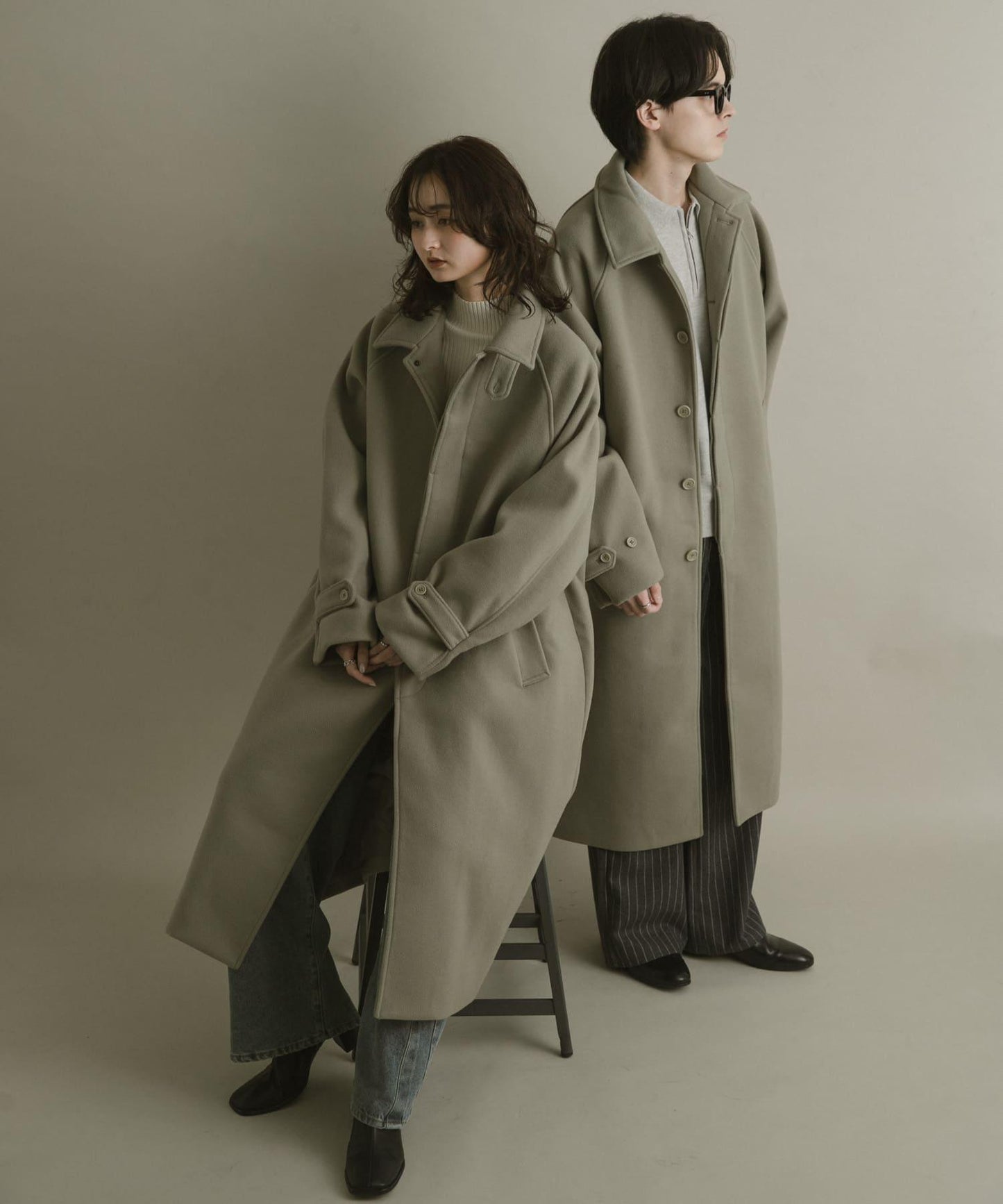 巴爾馬肯寬鬆大衣