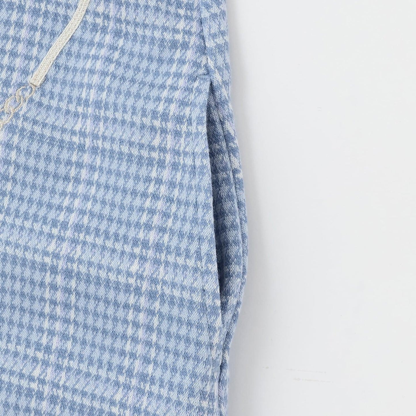 貓咪斜挎包提花格紋連衣裙