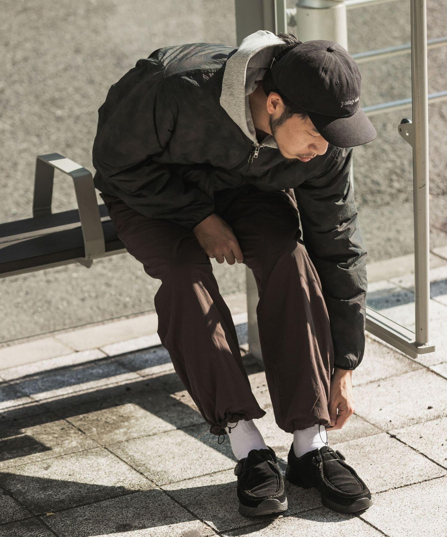 URTECH尼龍塔夫絨保暖長褲