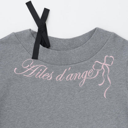 衛衣& T恤套裝（可做一字肩款式）