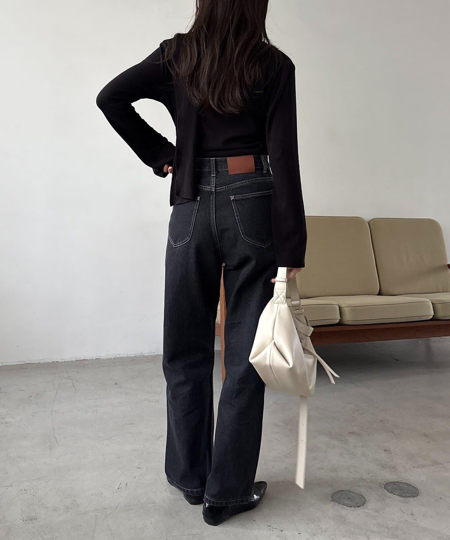 【CAPRICIEUX LE'MAGE】帶領結荷葉邊上衣