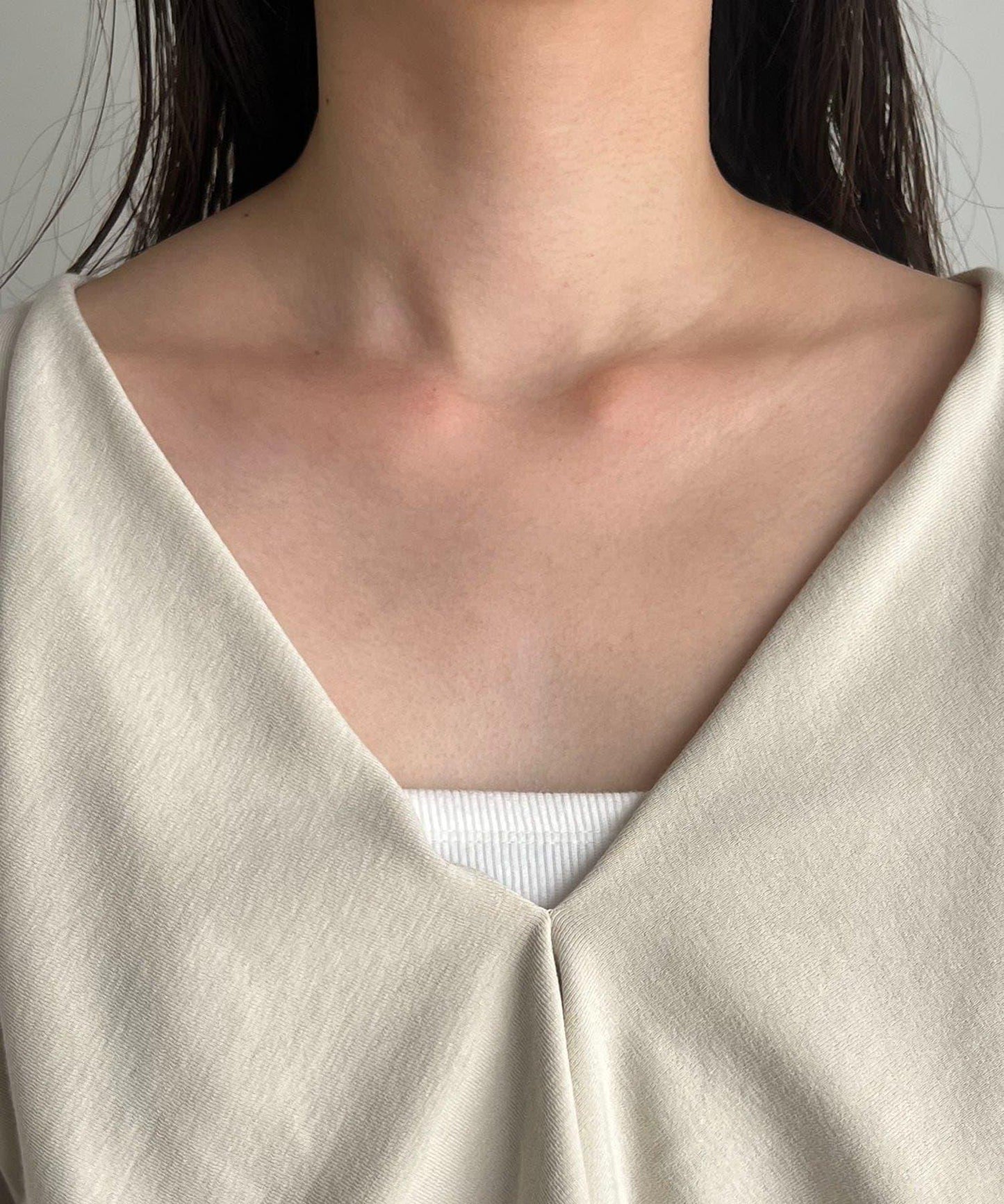 【CAPRICIEUX LE'MAGE】帶領結荷葉邊上衣