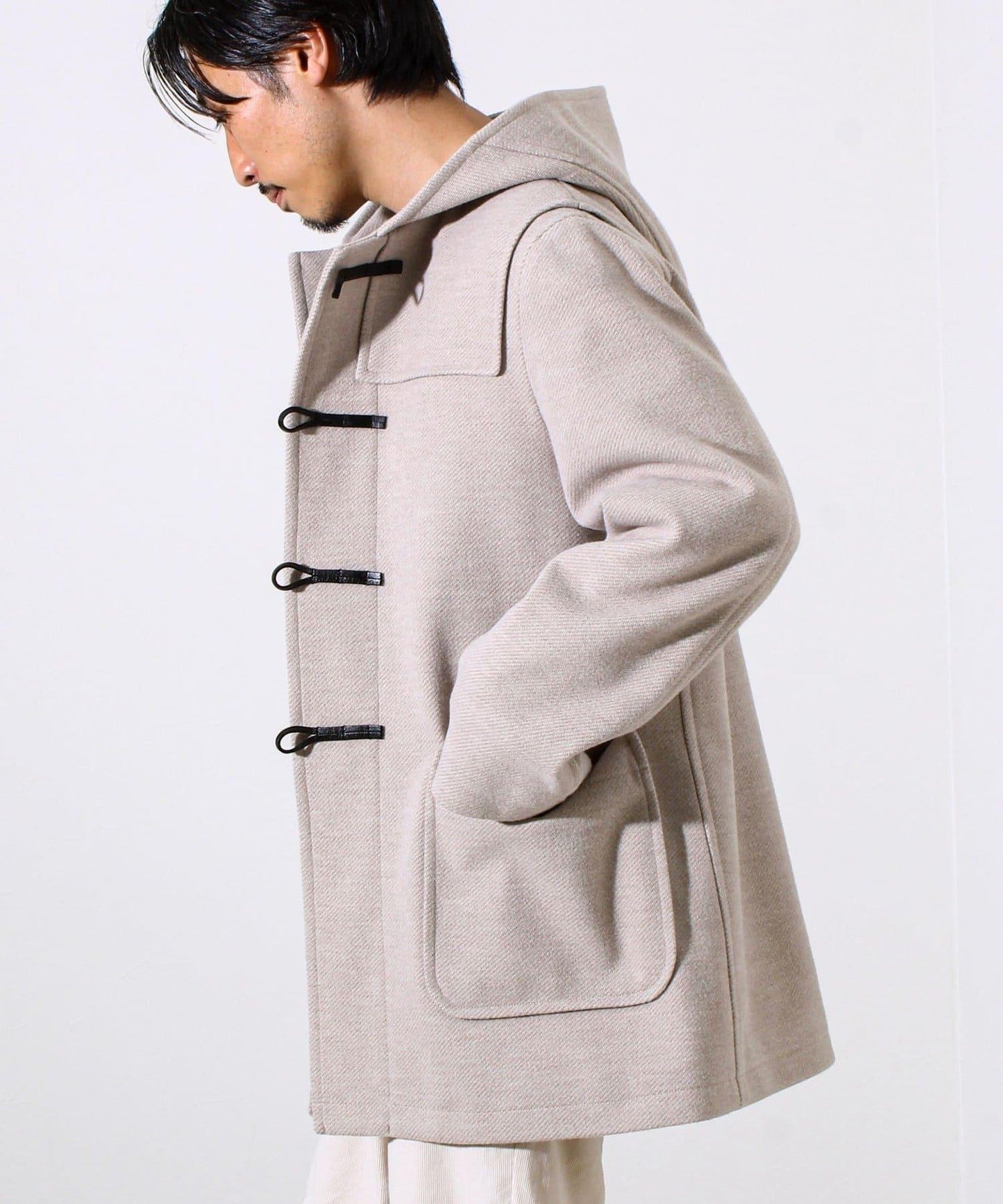 【去年人氣單品再度登場】經典牛角扣大衣