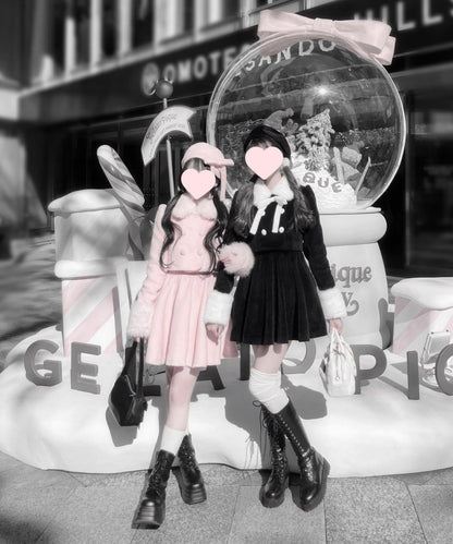 miko 蝴蝶結貝雷帽