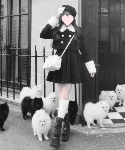 miko 蝴蝶結貝雷帽