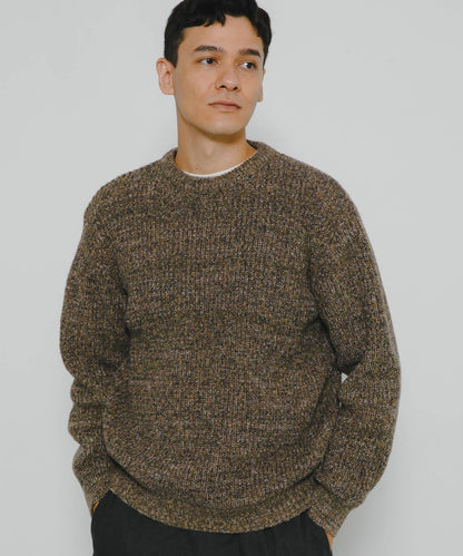 拼色針織套頭衫