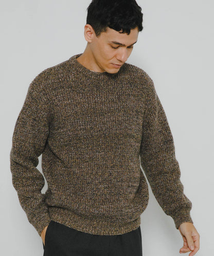 拼色針織套頭衫