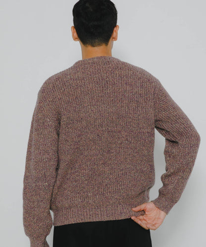 拼色針織套頭衫