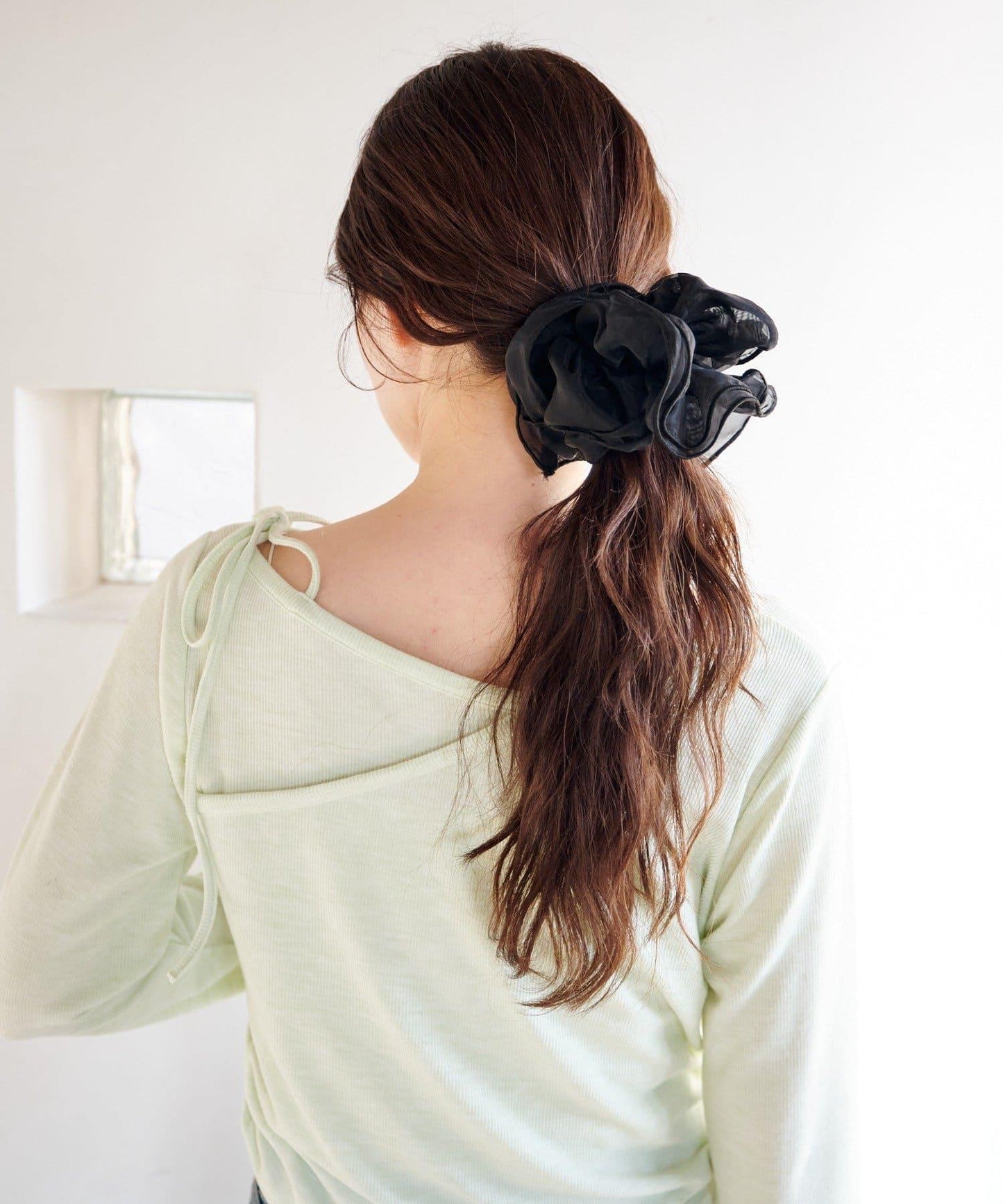 【fiw.】滾邊雙層髮圈