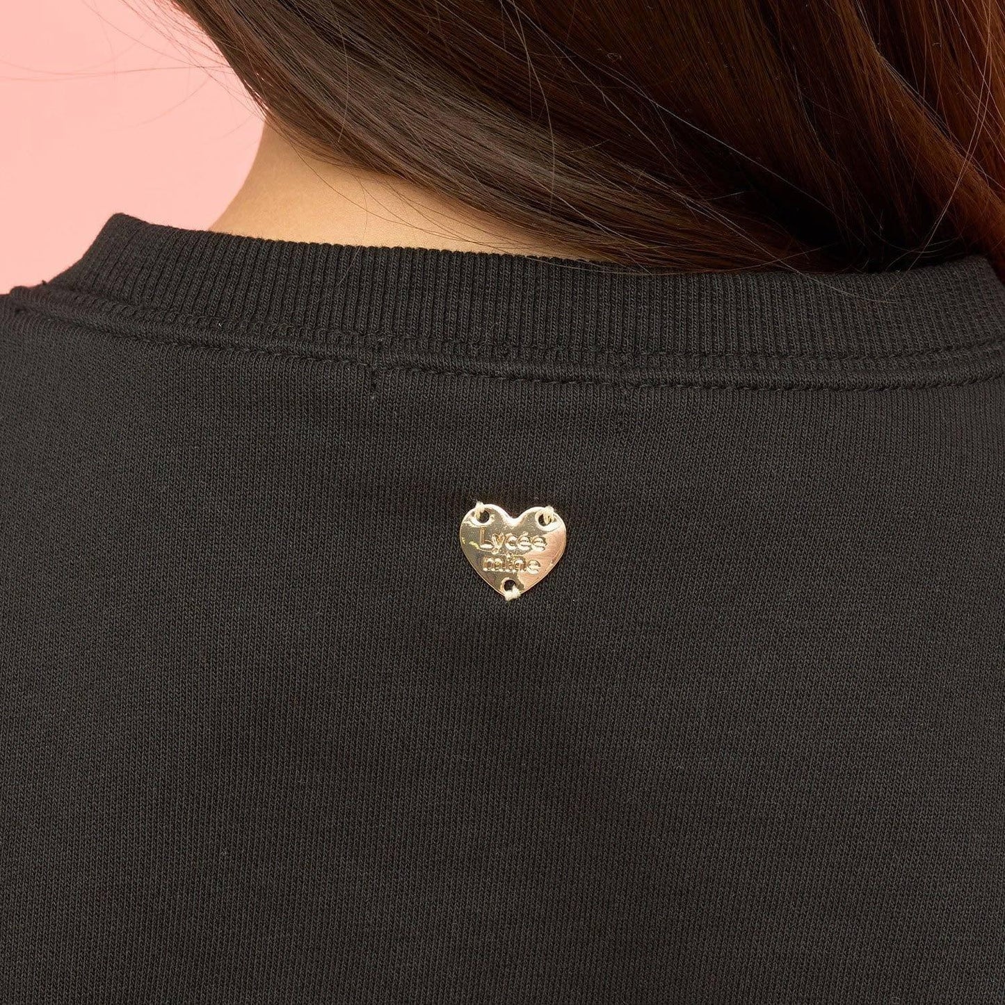 【速幹內層毛圈】草莓貼布繡衛衣