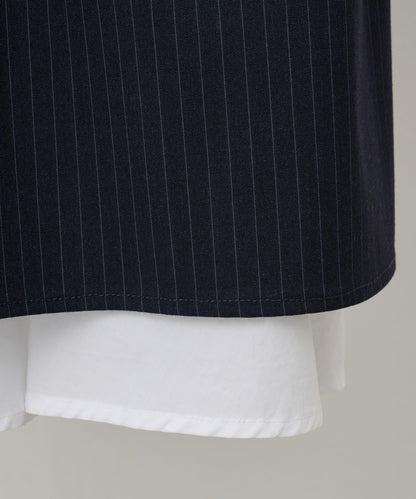 《近日開始》層疊褶皺半身裙