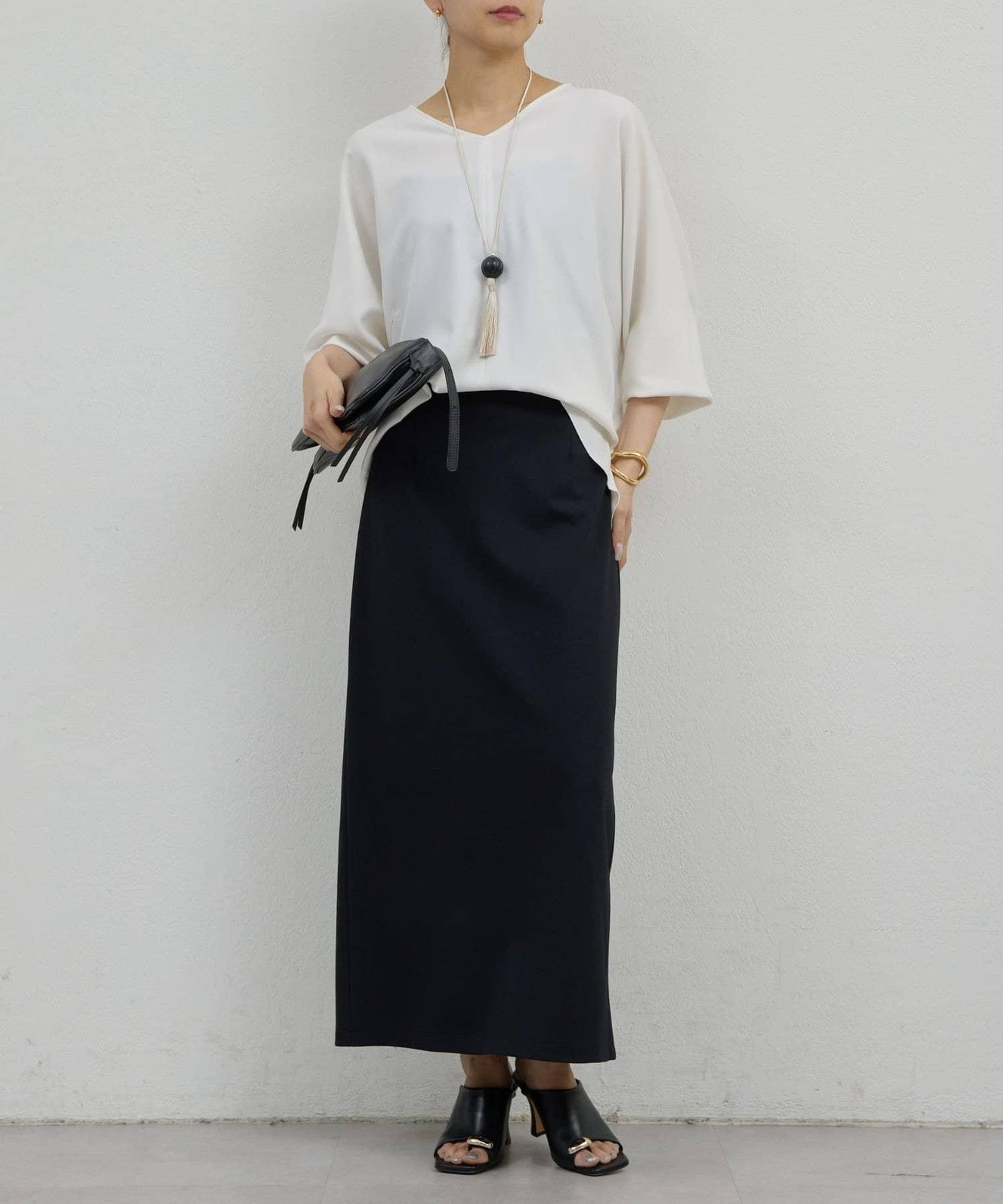 針織修身半身裙