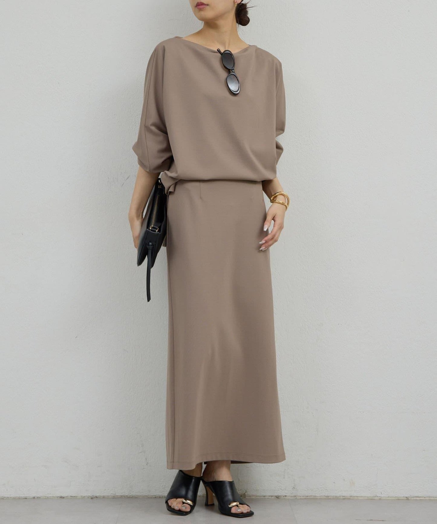 針織修身半身裙