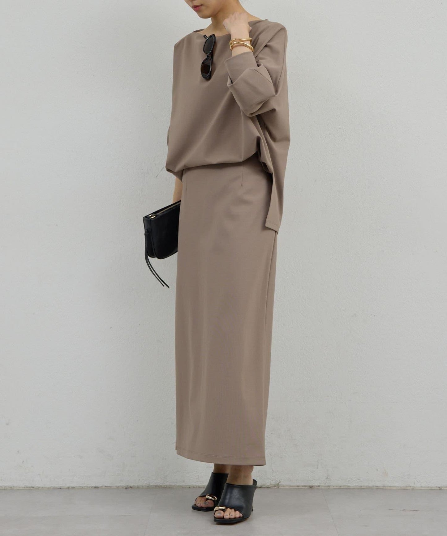 針織修身半身裙