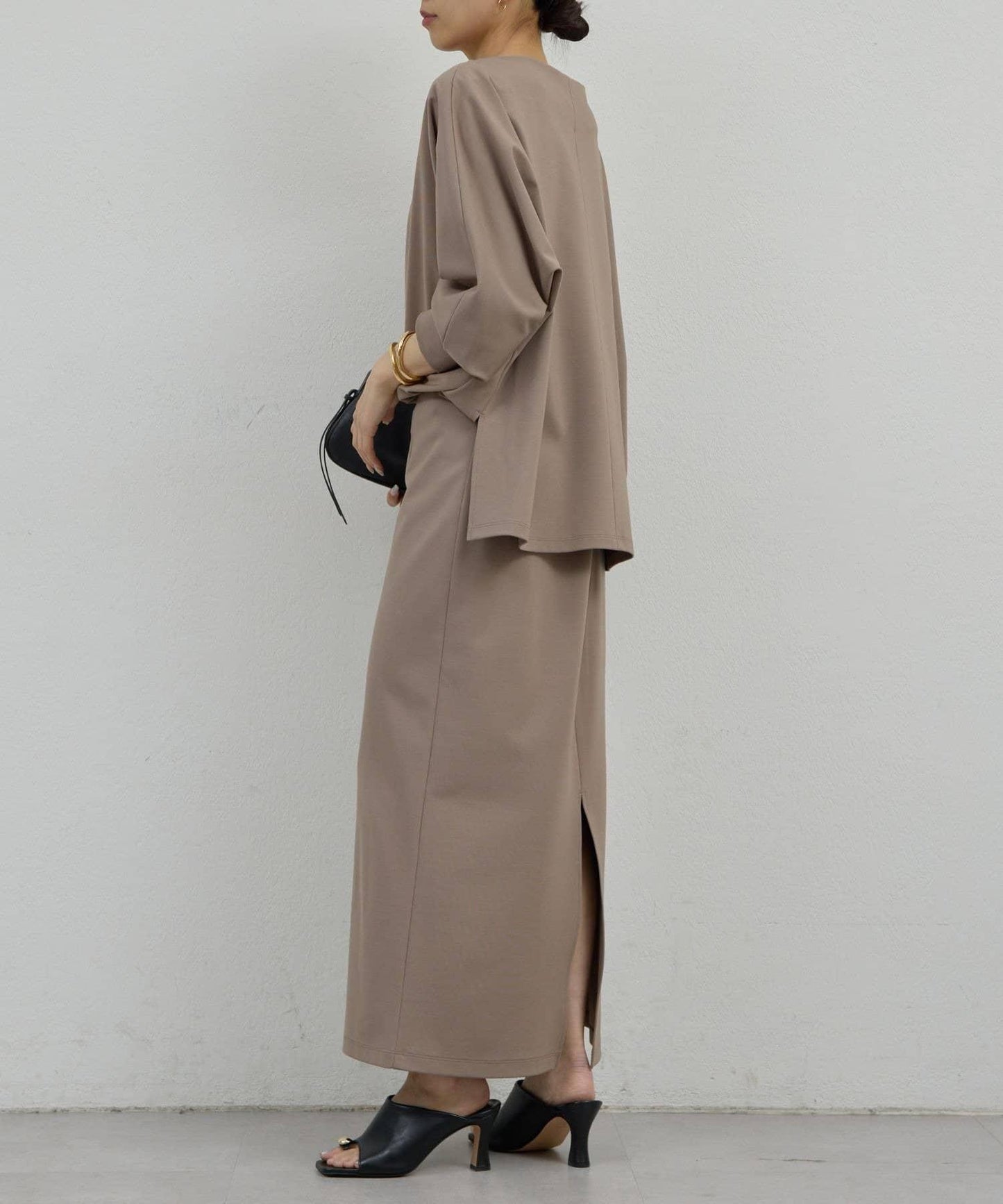 針織修身半身裙