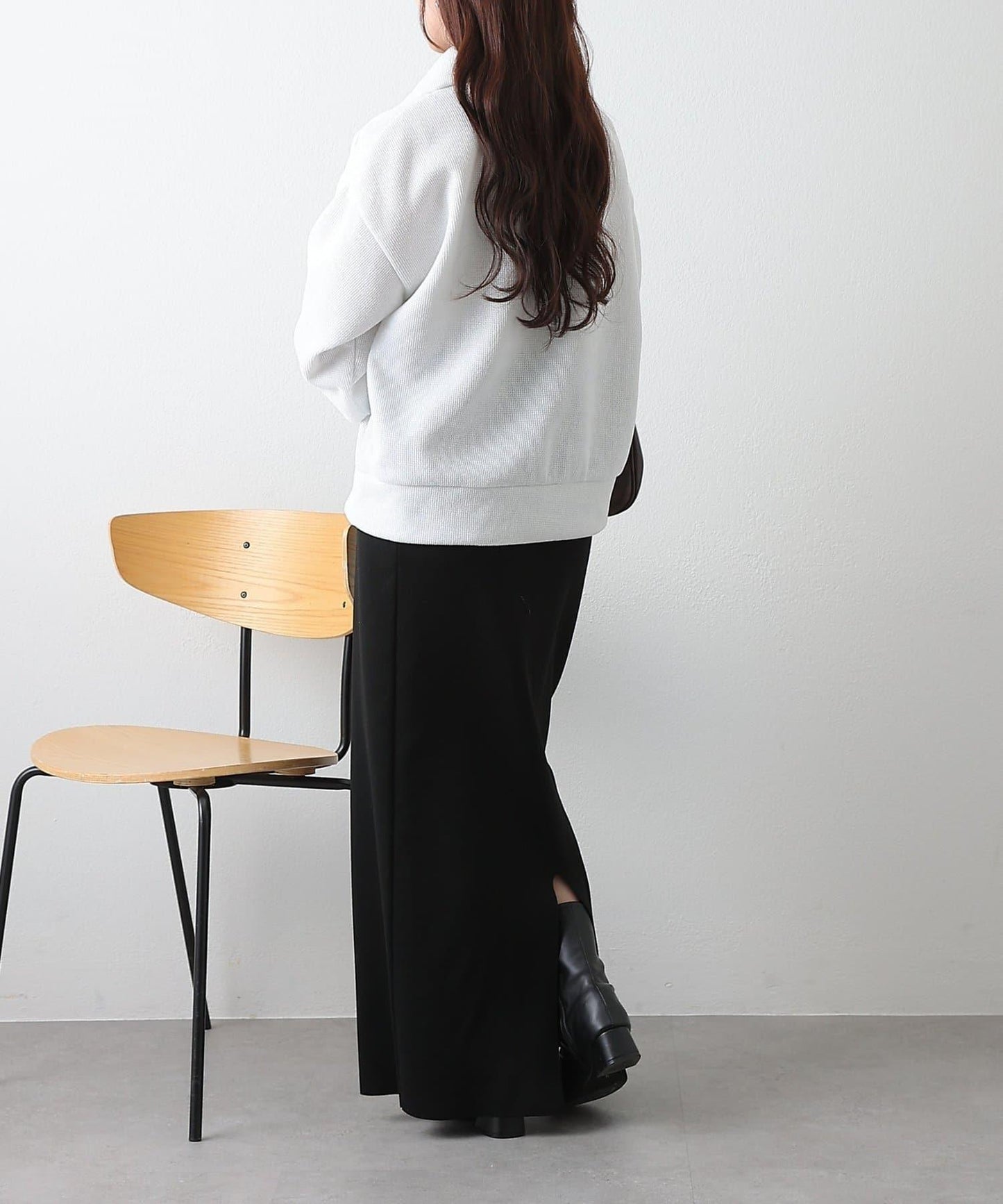 亮片紗半拉鍊套頭衫