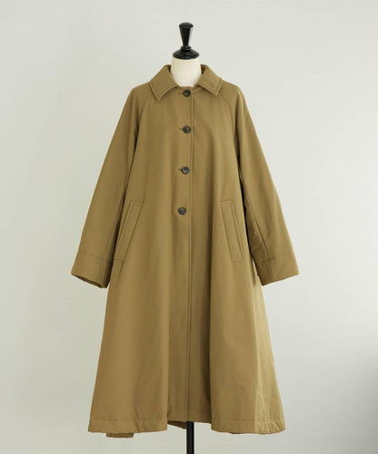 加棉單排扣大衣