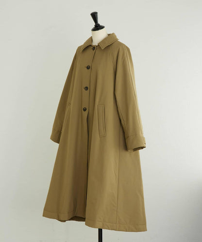 加棉單排扣大衣