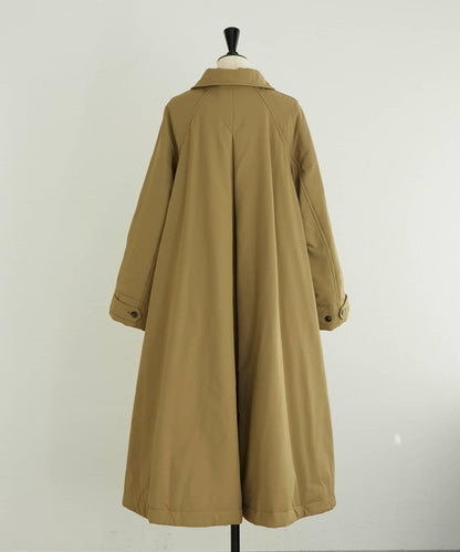 加棉單排扣大衣