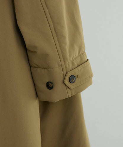 加棉單排扣大衣